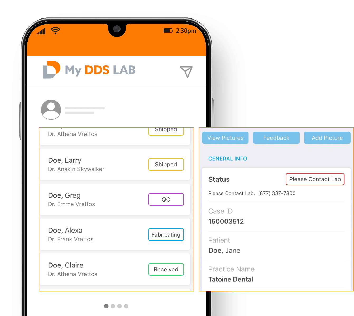 Dental Lab Services Contact DDS Lab