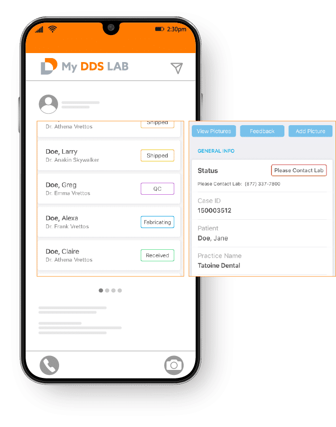 MyDDSLab App | App to track the status of your dental cases