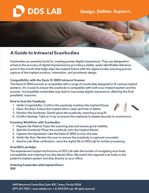 A Guide to Scan Bodies - Flyer
