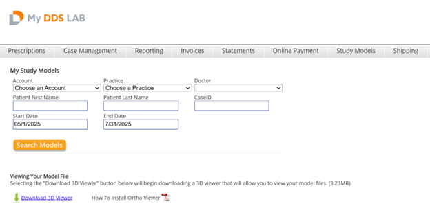 OrthoVault - Step 4 Access Models